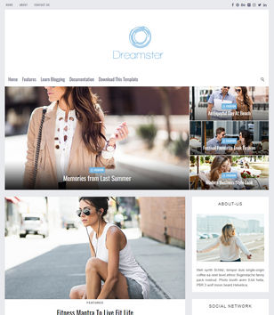 Dreamsterblogger template