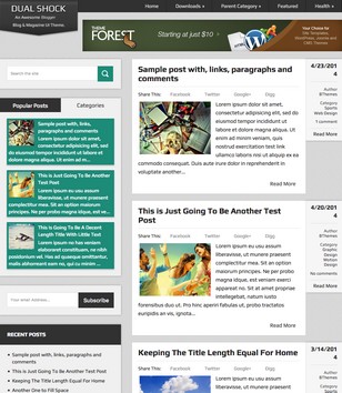 DualShock Responsiveblogger template