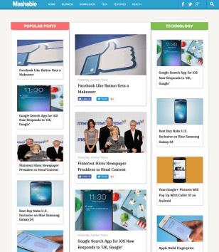 Dynamo Multimediablogger template