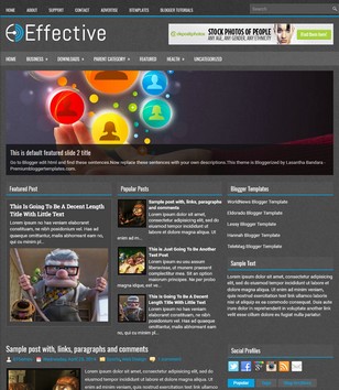 Effective Darkblogger template