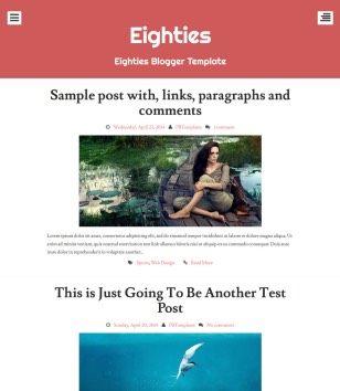 Eighties Responsiveblogger template