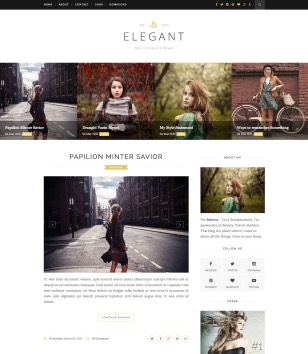 Elegant Responsiveblogger template