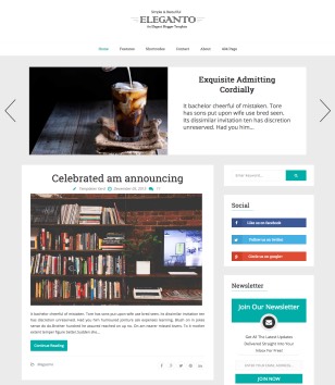 Elegantoblogger template