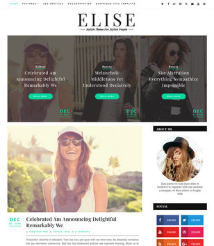Eliseblogger template