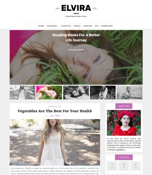 Elvirablogger template