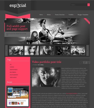 eSpecial Businessblogger template
