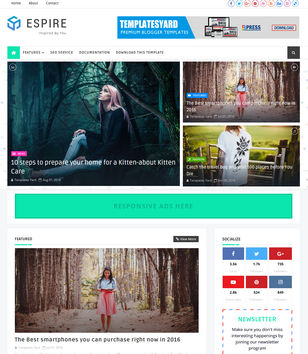 Espireblogger template