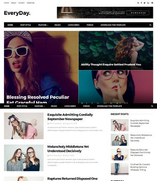 EveryDayblogger template