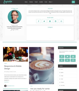 Expresso Sidebarblogger template