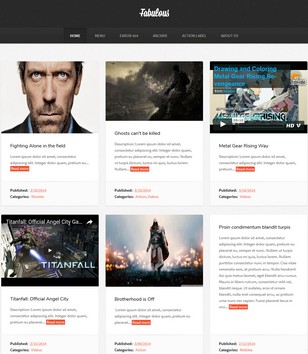 Fabulous Responsiveblogger template