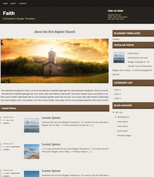 Faithblogger template