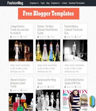 FashionMag Masonryblogger template