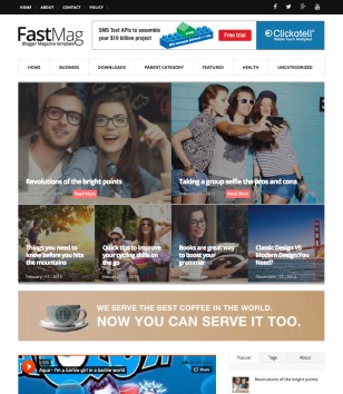 Fast Mag Responsiveblogger template