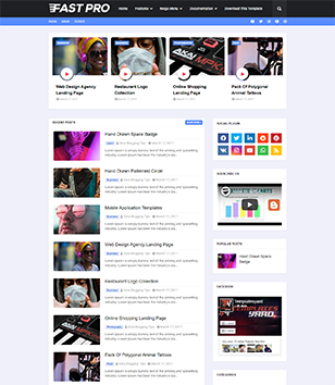 FastProblogger template