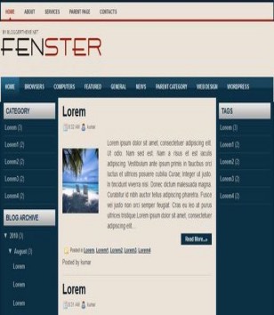 Fensterblogger template