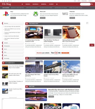 Fib Mag Responsiveblogger template