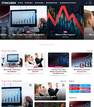 FinKuberblogger template