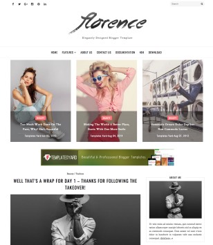 Florenceblogger template