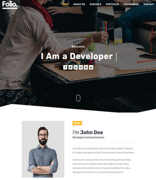 Folioblogger template