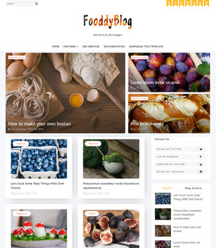 Fooddyblogger template