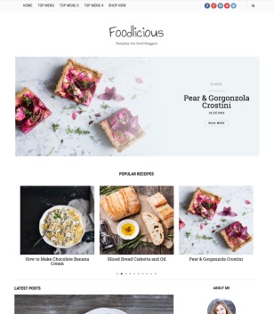Foodliciousblogger template