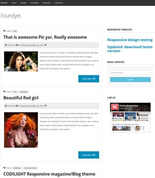 Foundyet Responsiveblogger template