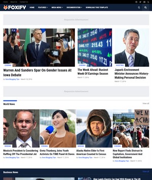 Foxifyblogger template