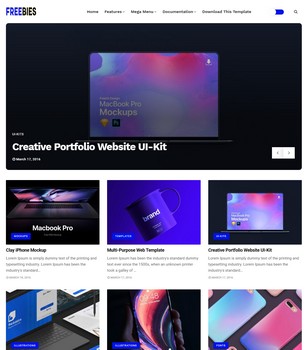 Freebiesblogger template