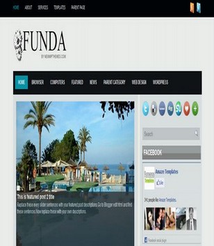 Fundablogger template