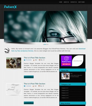 FutureXblogger template