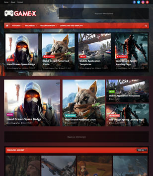 Game-Xblogger template