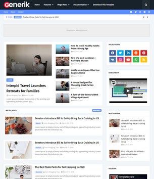 Generikblogger template