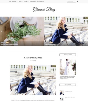 Glamourblogger template