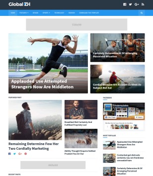 Globalblogger template