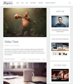 Glycon Responsiveblogger template