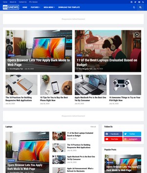 GNewsblogger template