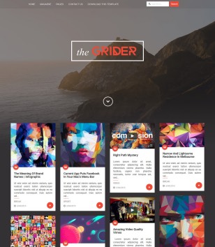 Griderblogger template