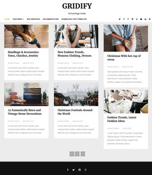 Gridify Responsiveblogger template