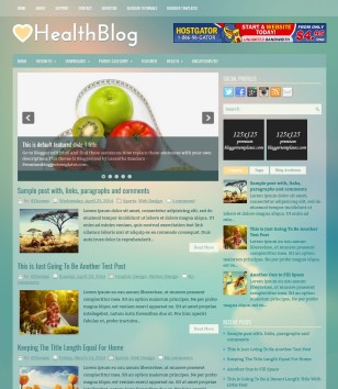 HealthBlogblogger template