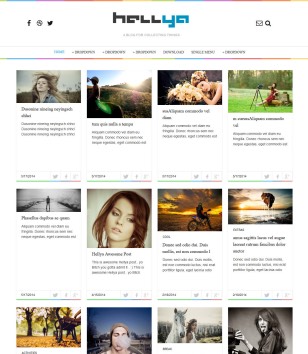 Hellya Responsiveblogger template