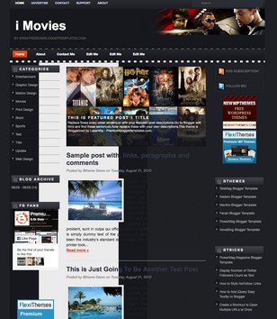 i Moviesblogger template
