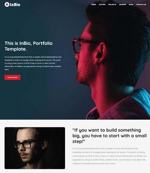 InBioblogger template