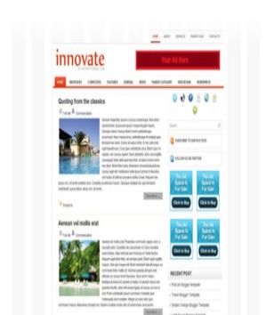 Innovateblogger template
