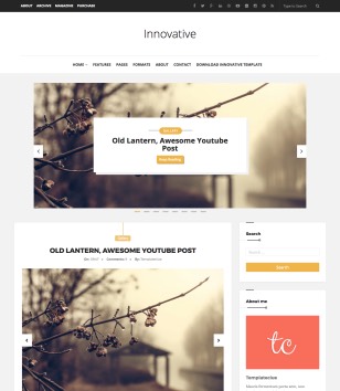 Innovativeblogger template