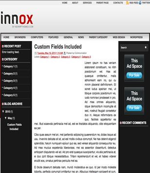 Innoxblogger template