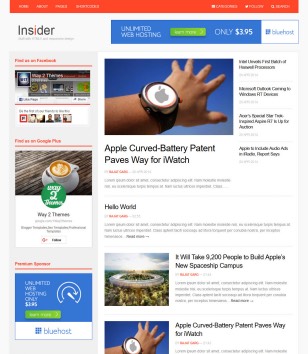 Insider Responsiveblogger template