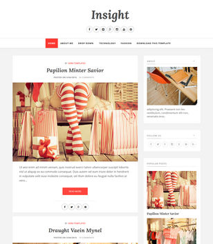 Insight Responsiveblogger template