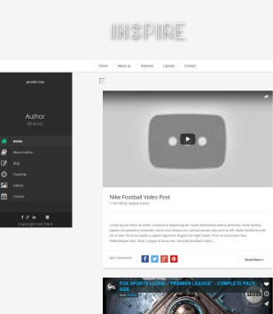 Inspire Responsiveblogger template
