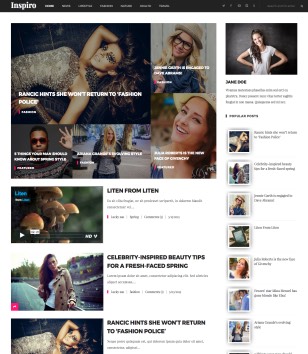 Inspiro Fixedblogger template