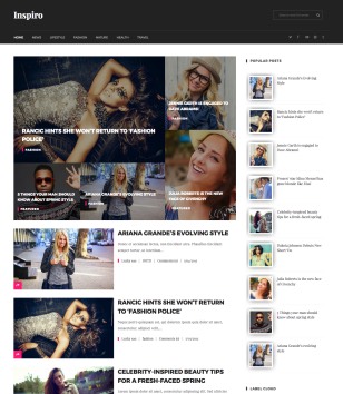 Inspiro Multipurposeblogger template